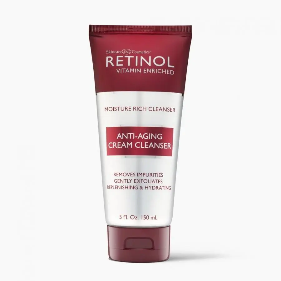Retinol Vitamin Enriched Anti-Aging Cream Cleanser