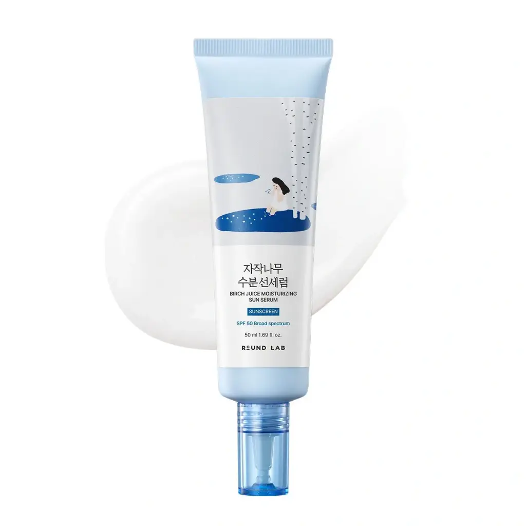 Round Lab Brich Moist Sunscreen SPF50