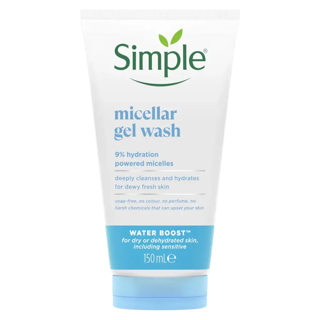 Simple Water Boost Micellar Gel Face Wash 