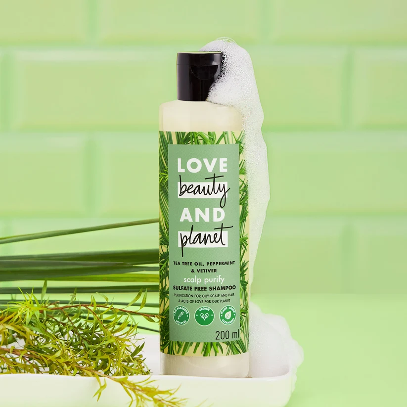 Love Beauty And Planet Tea Tree Oil & Peppermint Shampoo