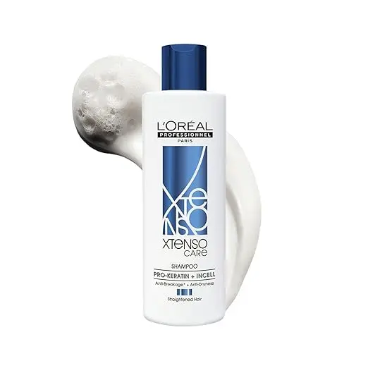 Loreal Professionnel Xtenso Blue Shampoo Pro Keratin+Incell For Straightened Hair
