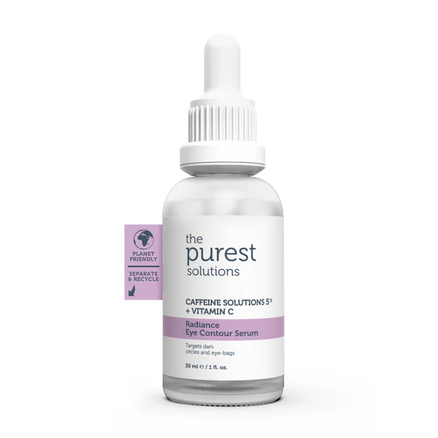 The Purest Solutions Eye Cream Serum with Caffeine 5%+Vit C 