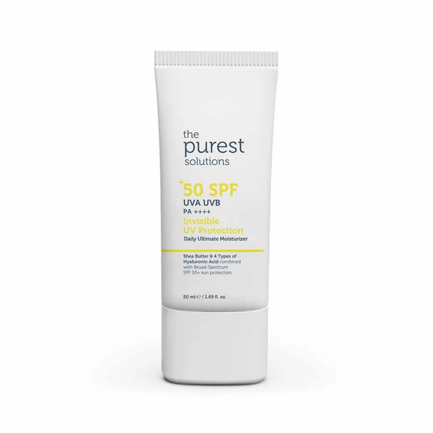 The Purest Solutions Invisible Sunscreen Daily Moisturizer