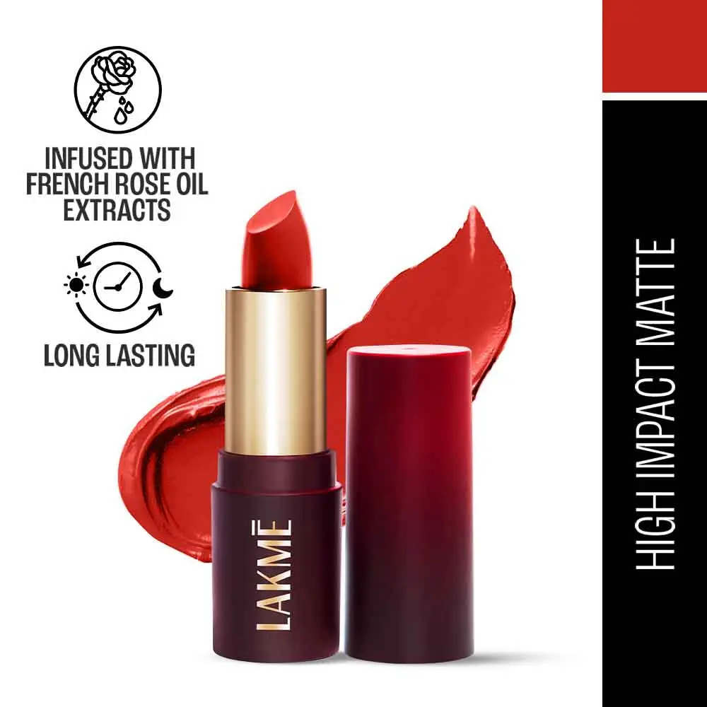 Lakme Cushion Forever Matte Lipstick 