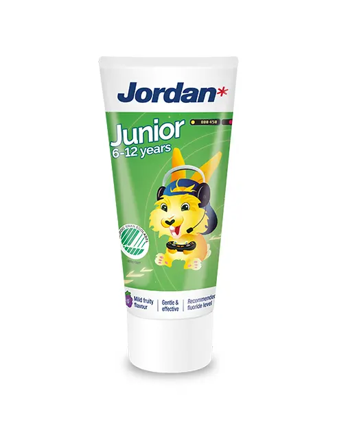 Jordan Toothpaste Step 2 6-12 Years New Permament Teeth