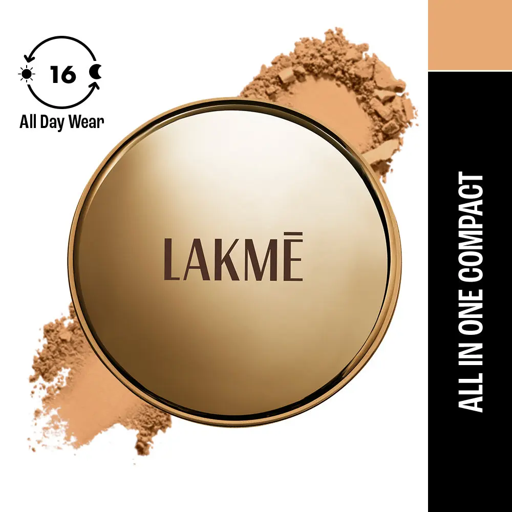 Lakme 9to5 Powerplay Priming Powder Foundation Compact