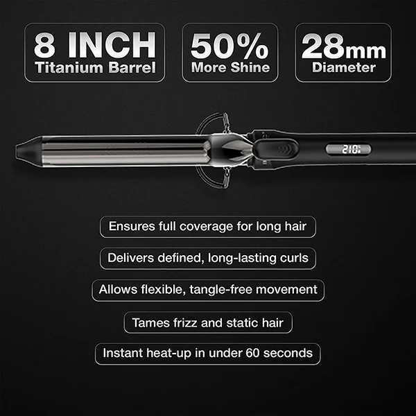 Ikonic Curling Tong Hair Curler 