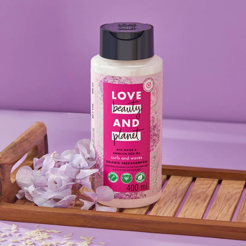 Love Beauty And Planet Rice Water & Angelica Seed Oil Shampoo