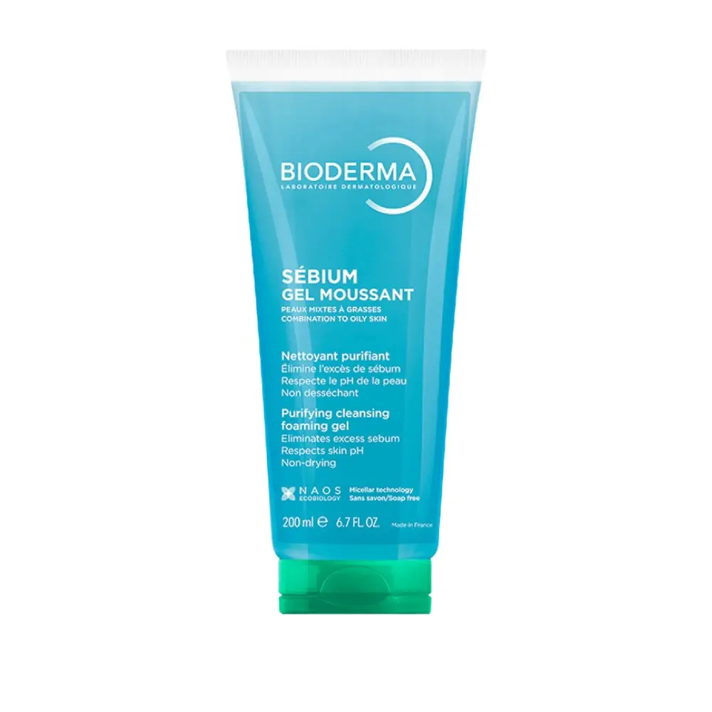 Bioderma Sebium Gel Moussant Purifying Cleansing Foaming Gel 