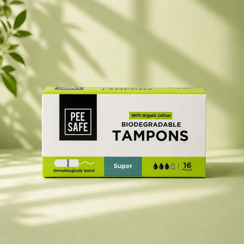 Peesafe Biodegradable Tampons
