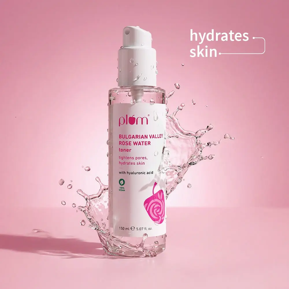 Plum Goodness Bulgarian Valley Rose Water Toner