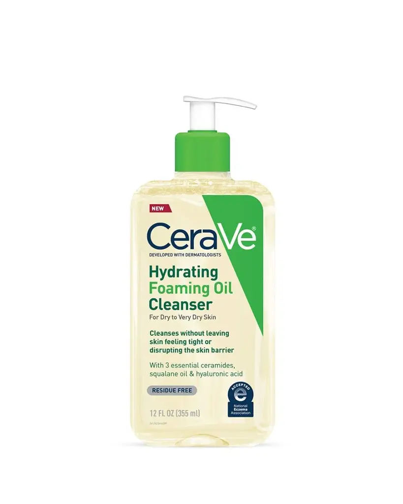 Cerave Hydrating Foaming Oil Cleanser
