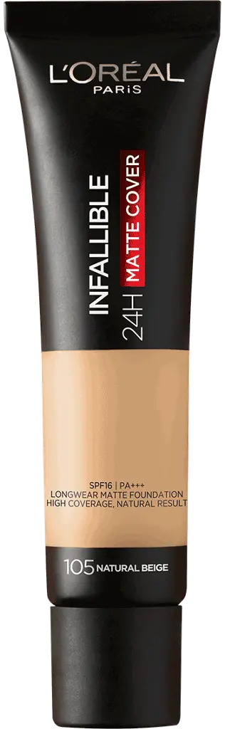 Loreal Paris Cosmetic Infallible 24H Matte Cover Tube