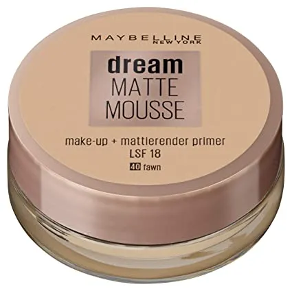 Maybelline Dream Matte Mouse Foundation SPF18 
