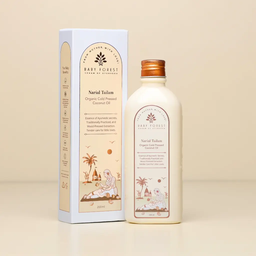 Baby Forest Narial Tailam- Organic Cold Pressed Coconut Oil