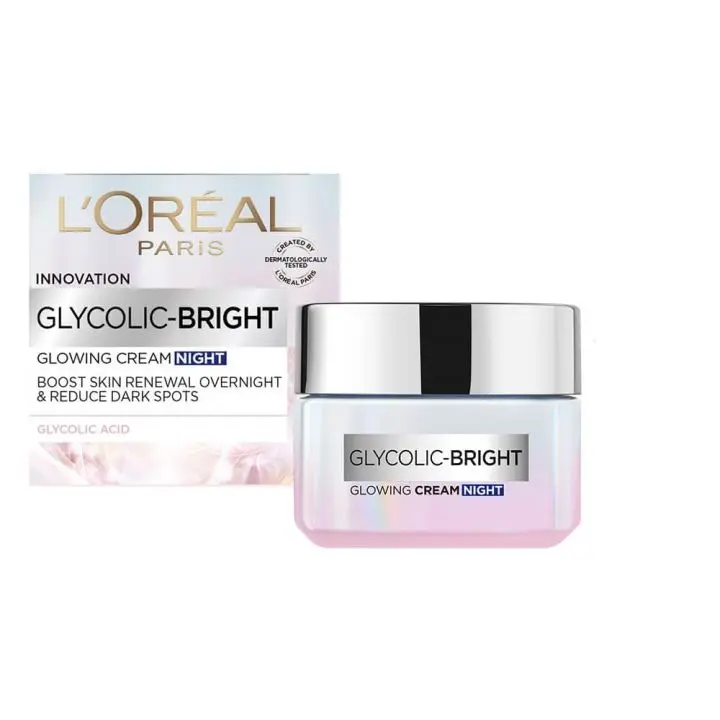 Loreal Paris Skincare Glycolic Brightening Night Cream