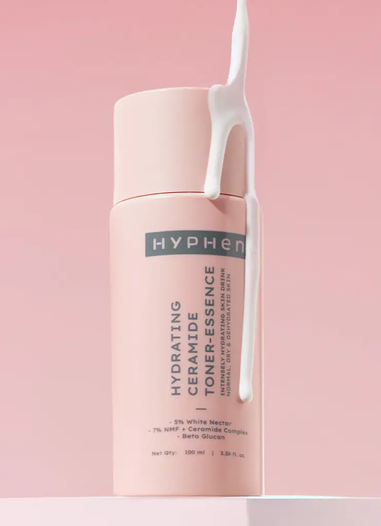 Hyphen Ceramides Milky Toner Essence with 5% Rice Water blend