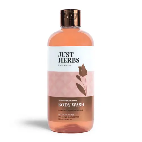 Just Herbs Indian Wild Rose Body Wash