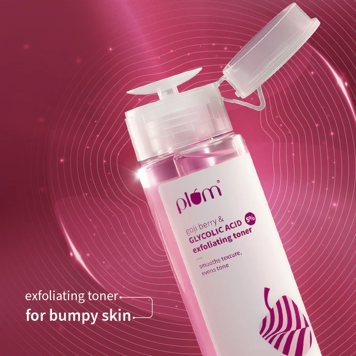 Plum Goji Berry & Glycolic Acid Exfoliating Toner