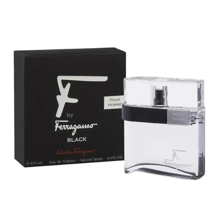 Salvatore Ferragamo F by Ferragamo Black EDT 