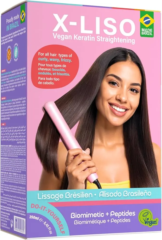 X-Liso Vegan Keratin Straightening Kit