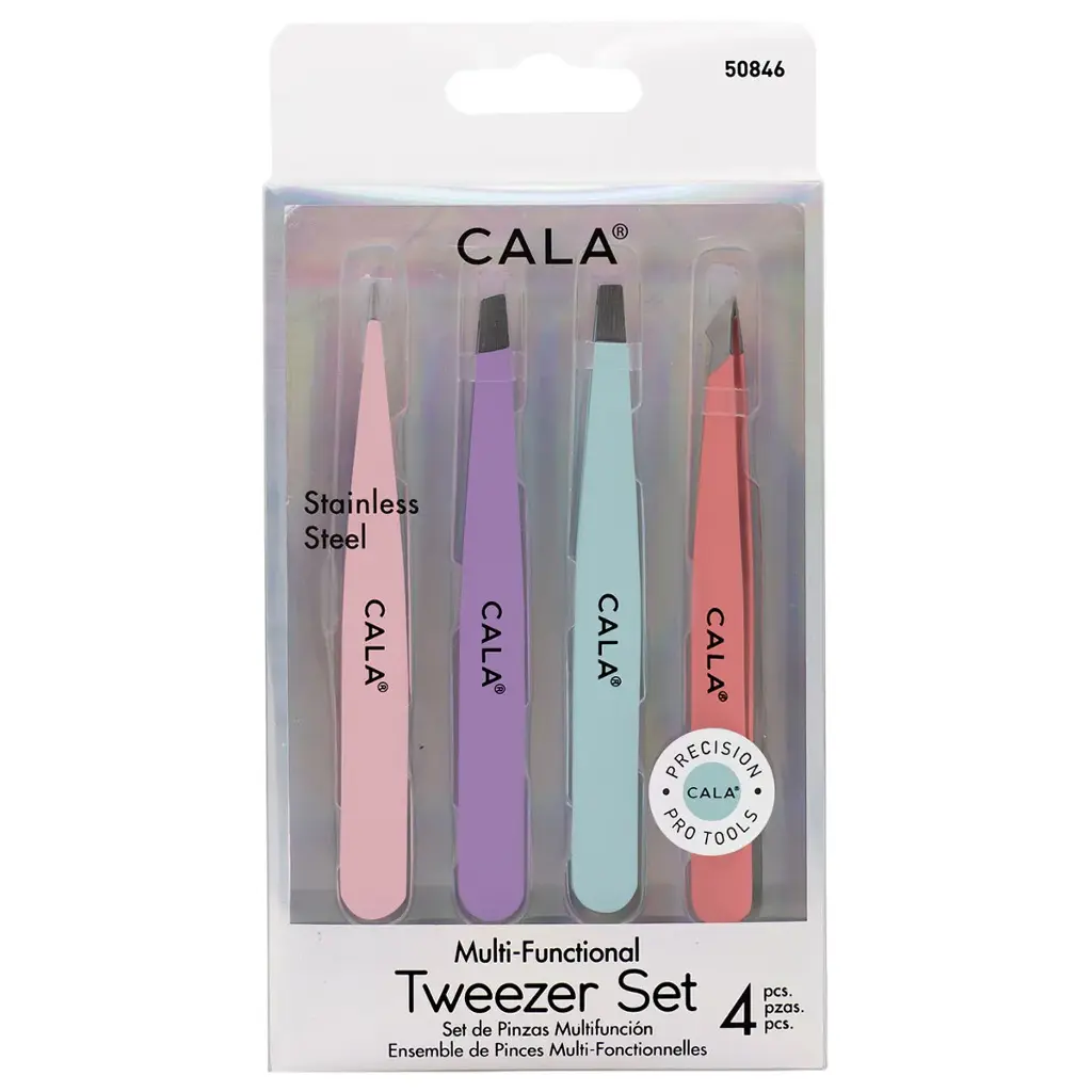 Cala Tweezer Set 4pc
