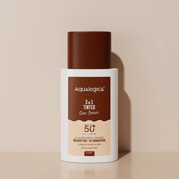 Aqualogica 3in1 Tinted Sun Serum 