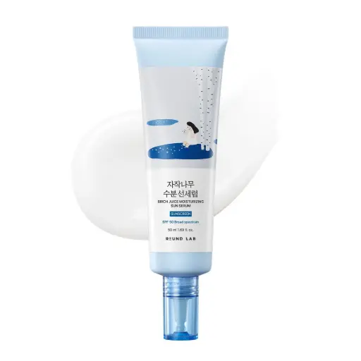 Round Lab Brich Moist Sunscreen SPF50