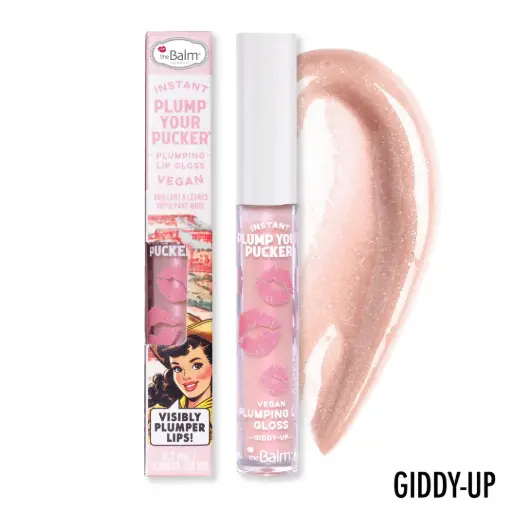 The Balm Instant Plump Your Pucker Plumping Lip Gloss Vegan