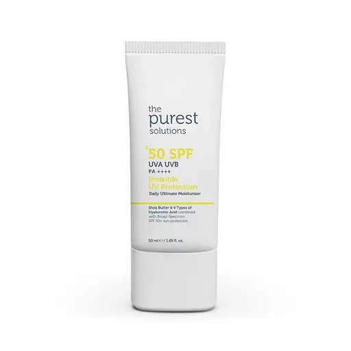 The Purest Solutions Invisible Sunscreen Daily Moisturizer