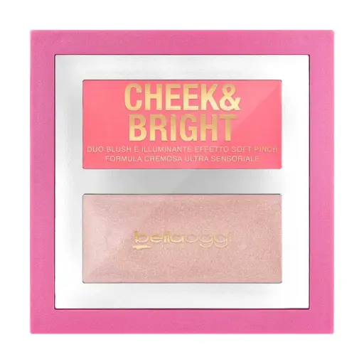 Bellaoggi Cheek & Bright Cream Blush and Illuminant Palette