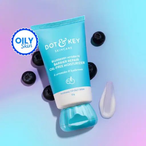 Dot & Key Barrier Repair Blueberry Moisturizer with Ceramide & Hyaluronic Acid
