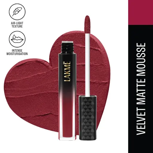 Lakme Xtraordinairy Lip Mousse Liquid Lipstick