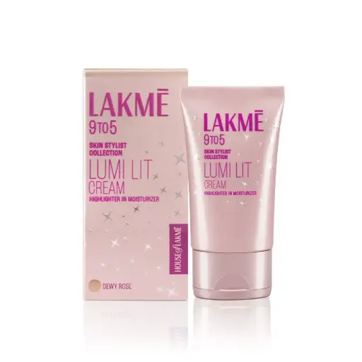 Lakme 9to5 Lumi Lit Cream Highlighter In Moisturizer