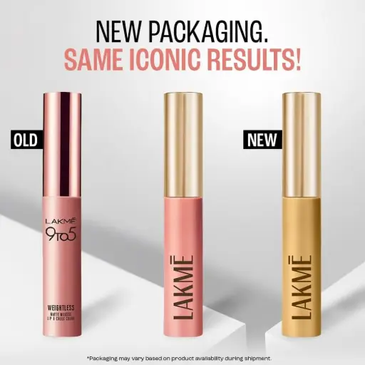 Lakme 9to5 Weightless Matte Mousse Lip & Cheek Color 