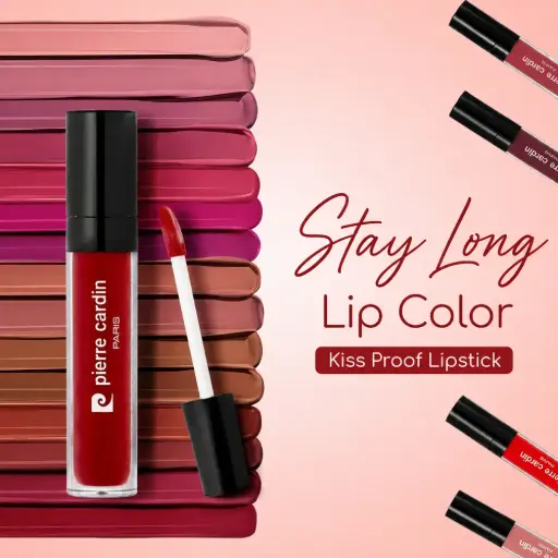 Pierre Cardin Staylong Lipcolor Kissproof Liquid Lipstick