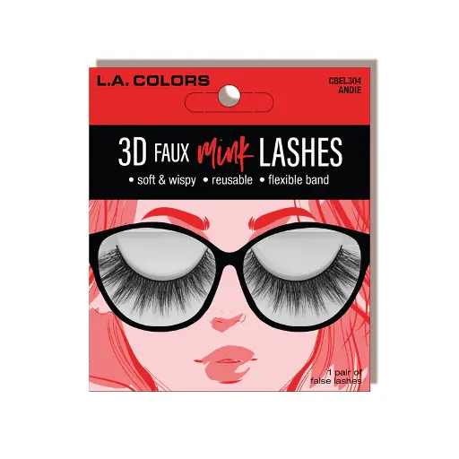 LA Colors 3D Faux Lashes 