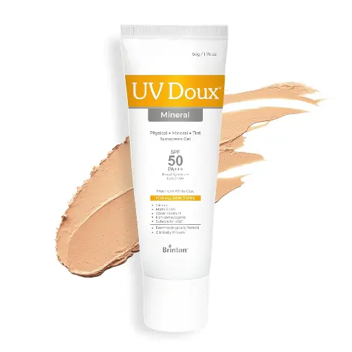 UV Doux Mineral Tinted Suncreen Gel SPF50+++