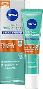 Nivea Derma Skin Clear 8% Salicylic & Glycolic Acid + Niacinamide Exfoliator 