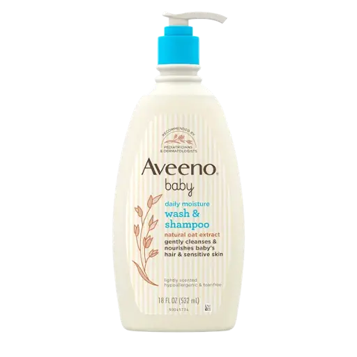 [1023905] Aveeno Baby Wash & Shampoo 18oz 