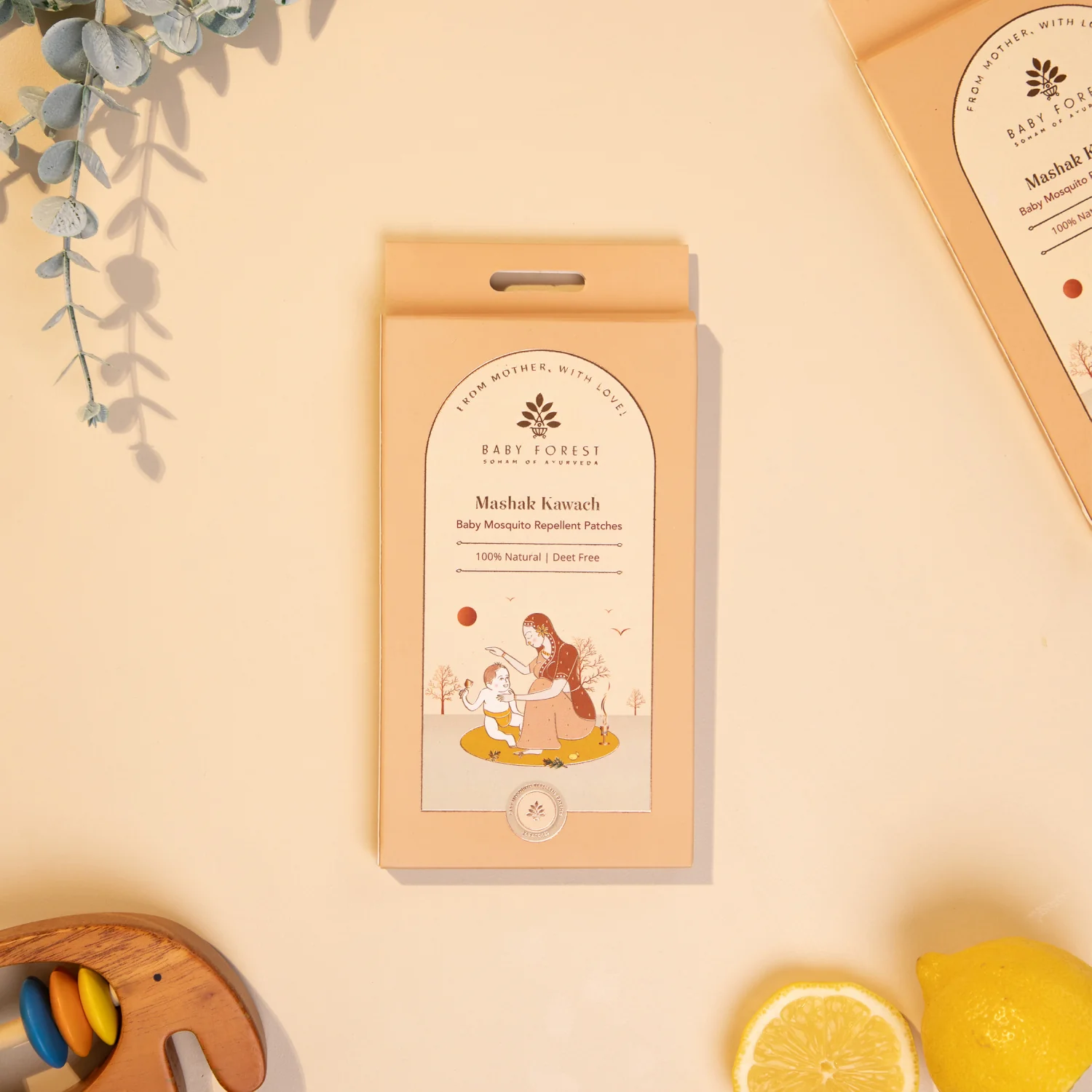 Baby Forest Mashak Kawach Baby Mosquito Repellent Patches