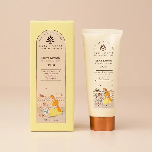 Baby Forest Surya Kawach SPF30 Baby Sunscreen Lotion