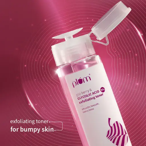 Plum Goodness Goji Berry & Glycolic Acid Exfoliating Toner