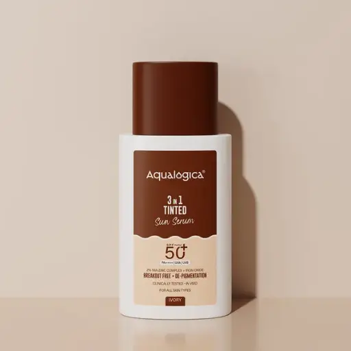 Aqualogica 3in1 Tinted Sun Serum 