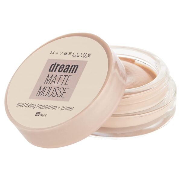 Maybelline Dream Matte Mousse Foundation 10 Ivory - Image 2